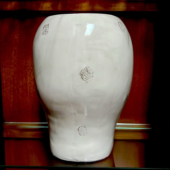 COPY - Huge Halloween Ceramic Latern w/LED Timer Orange Light w/ Metal Handle-1… - Picture 4 of 6